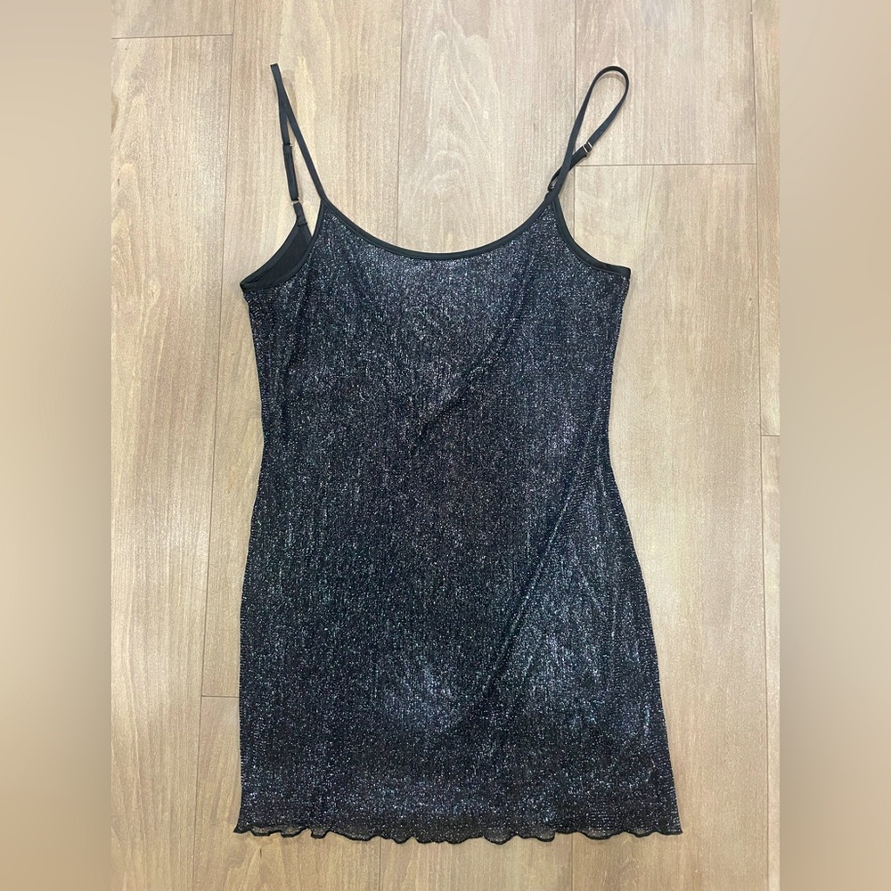 Lurex Mini Dress for clubbing